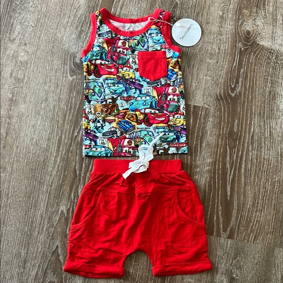 Showstoppers Other - Showstoppers Bamboo NWT Disney Cars Set